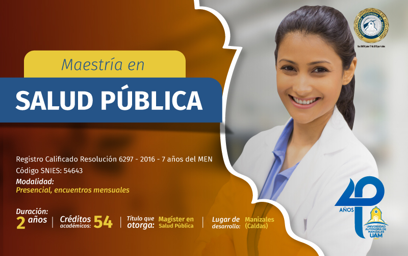 Maestría en Salud Pública - Universidad Autónoma de Manizales
